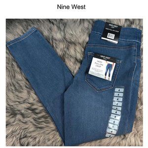 Nine West Heidi Pull On Crop Jeans Sz 4